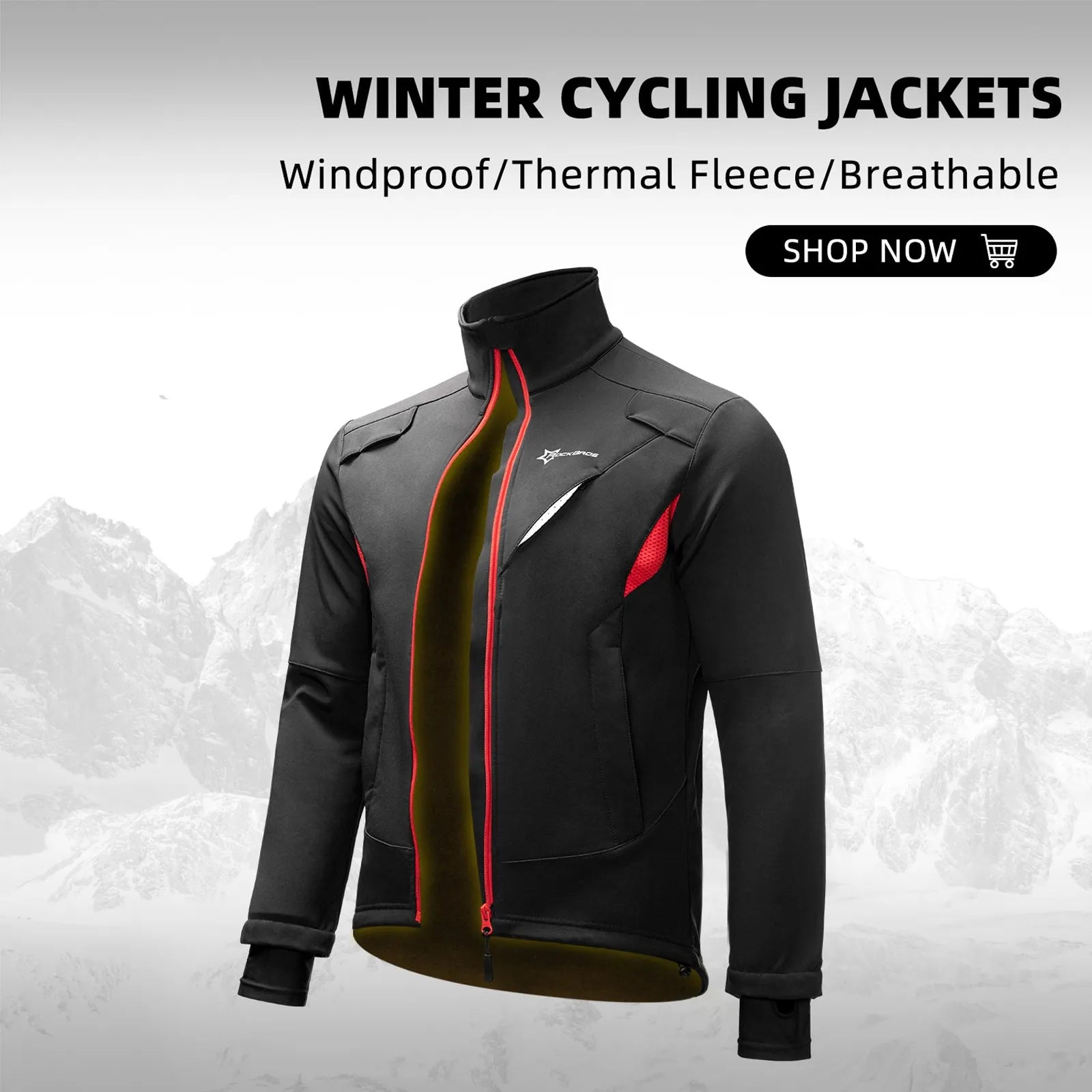 ROCKBROS Winter Riding Essentials for Cold Weather Cycling