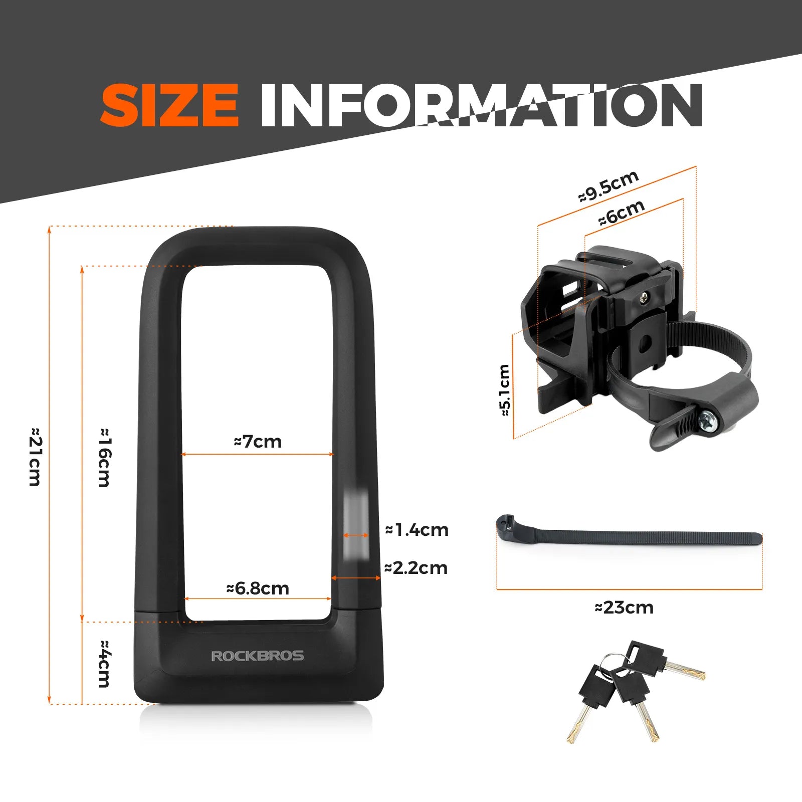 ROCKBROS C-Shape Mini Bike Bell in black, hidden bicycle bell for 22.2mm handlebars.
#color_grey