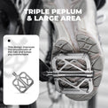 rockbros titanium triple bearing bike pedals for mountain and road cycling