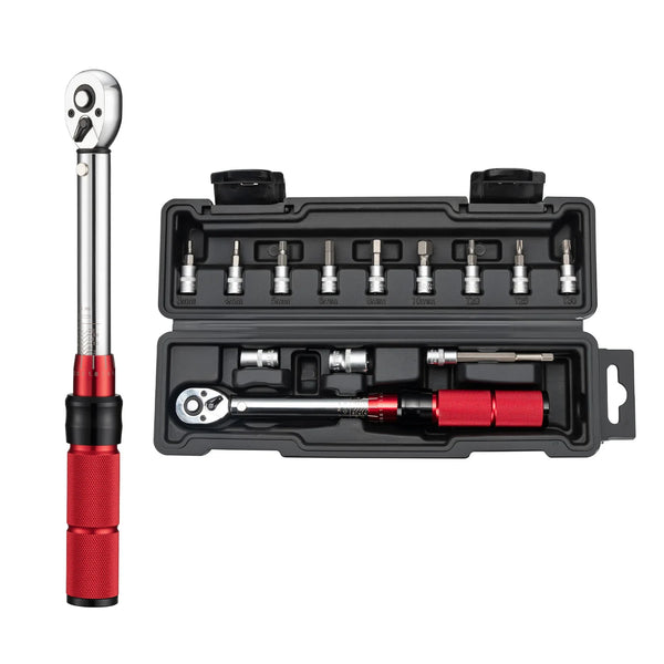 ROCKBROS adjustable 2-24Nm torque wrench set for bicycle maintenance