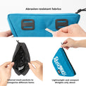 rockbros trapezoid handlebar bag waterproof cycling front storage
#color_red