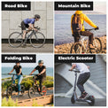 rockbros trapezoid handlebar bag waterproof cycling front storage
#color_red