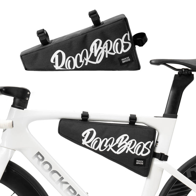 rockbros large triangle frame bag for cycling travel
#color_black