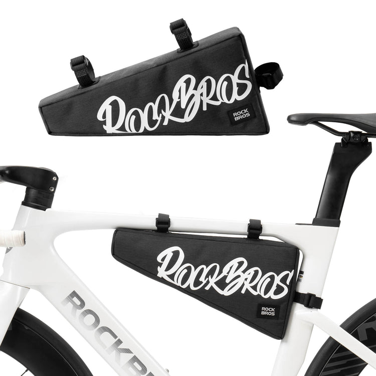 rockbros large triangle frame bag for cycling travel
#color_black