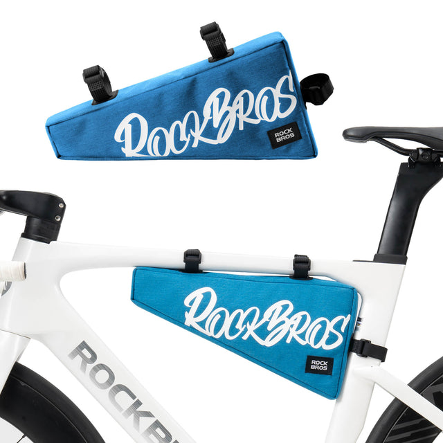 rockbros large triangle frame bag for cycling travel
#color_blue