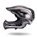 rockbros koalaguard kids helmet tt-32 detachable front full and half face protective helmet
#color_silver