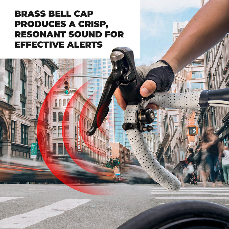 rockbros twin bike bell city commuter safety
