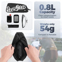rockbros compact top tube bag flash painting for urban cycling
#color_black