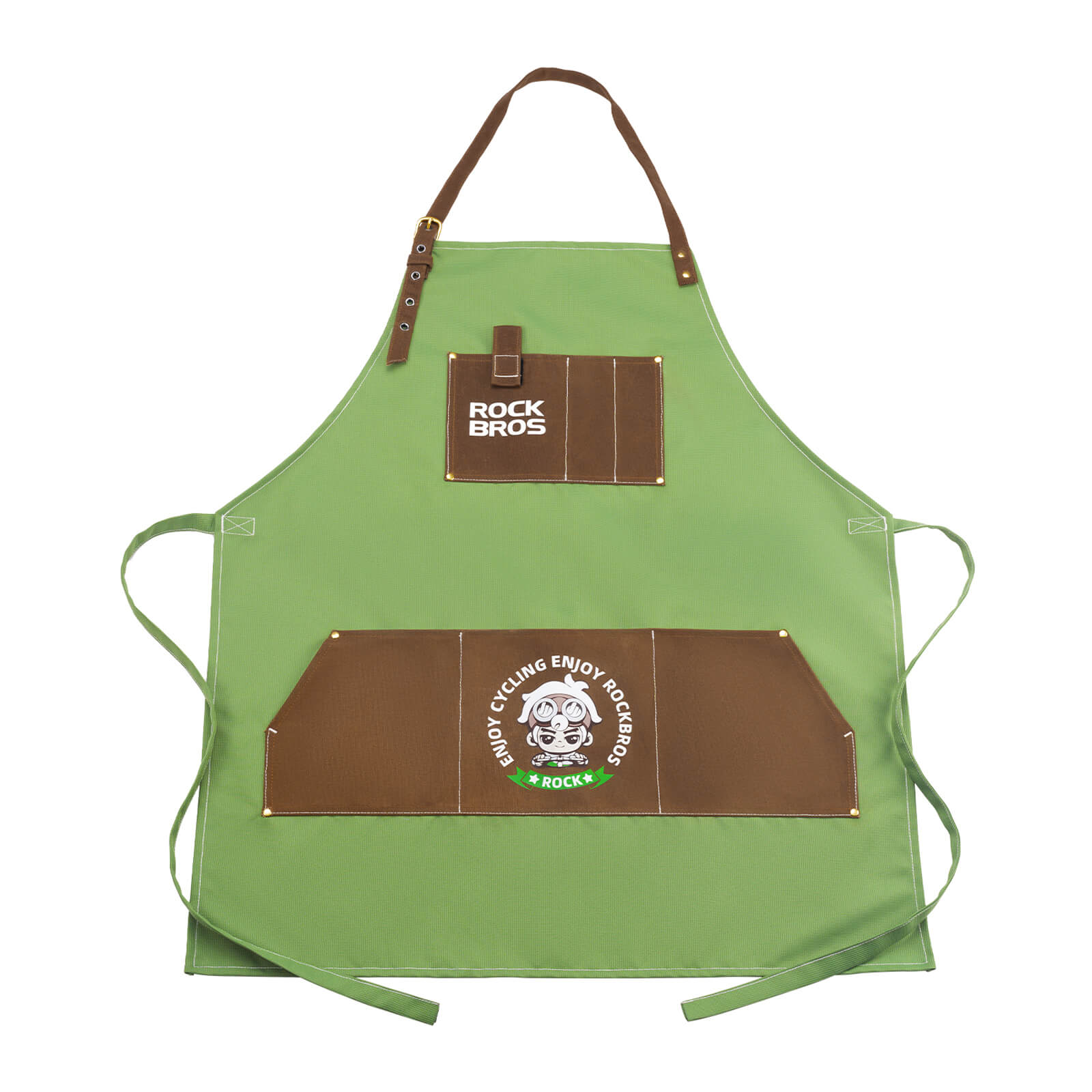 ROCKBROS cyclist utility apron for indoor and outdoor tasks.