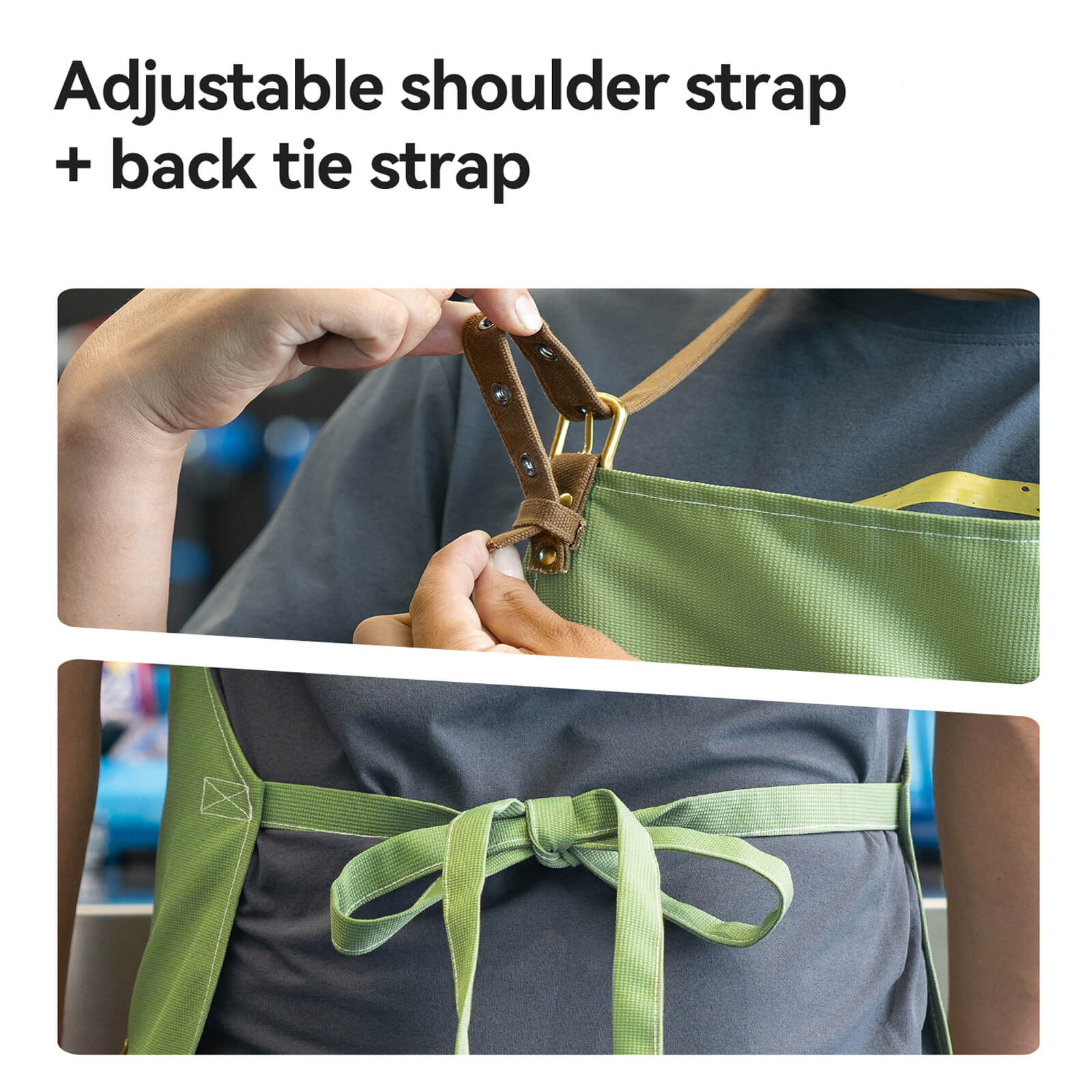 ROCKBROS cyclist utility apron for indoor and outdoor tasks.
