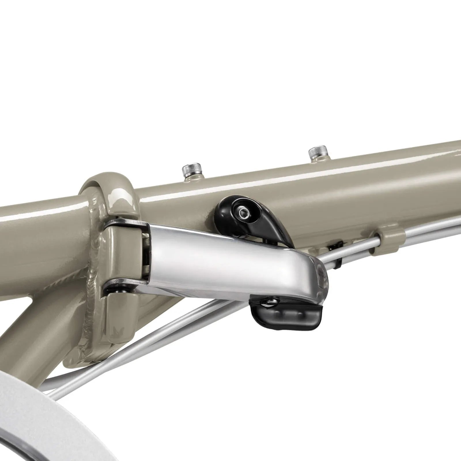 rockbros Folded view of the VDS 20-inch folding bicycle for easy storage.
#color_grey