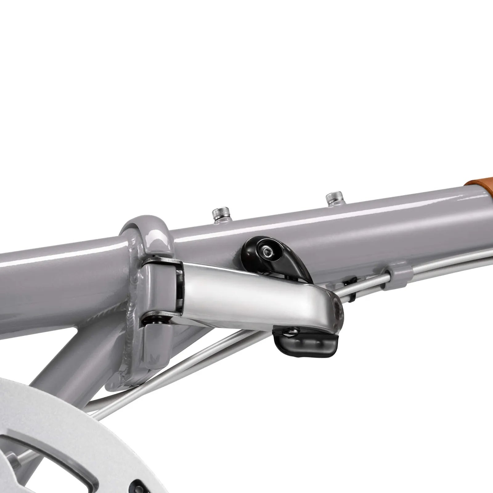rockbros Folded view of the VDS 20-inch folding bicycle for easy storage.
#color_silver
