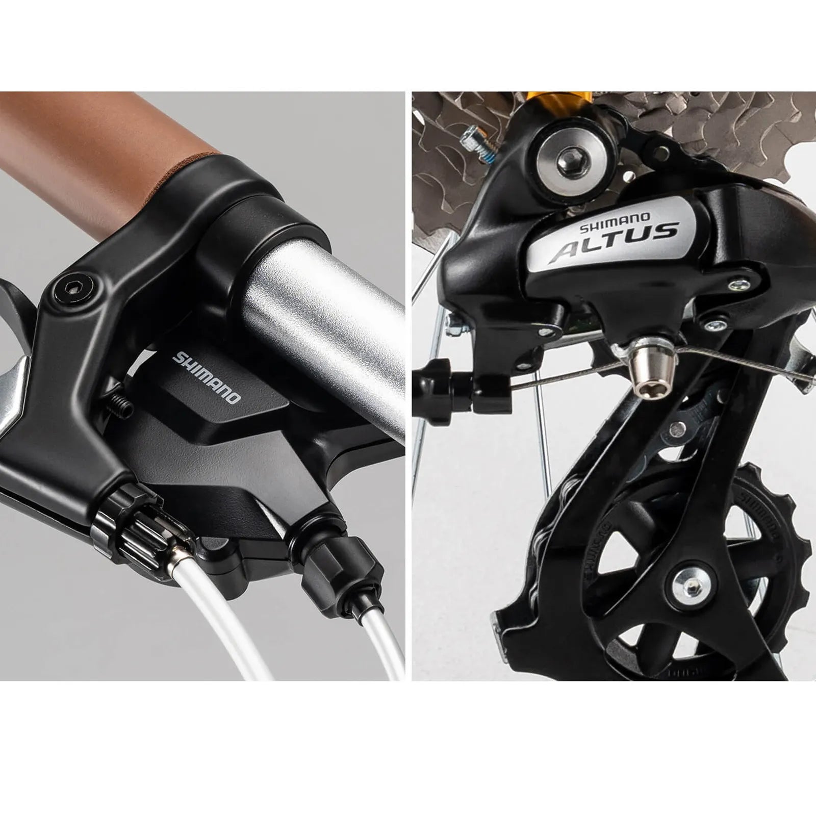 ROCKBROS VDS compact folding bike folded for easy storage