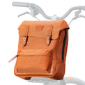 ROCKBROS vintage folding bike handlebar bag for commuting and leisure rides