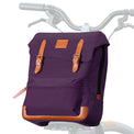 ROCKBROS vintage folding bike handlebar bag for commuting and leisure rides