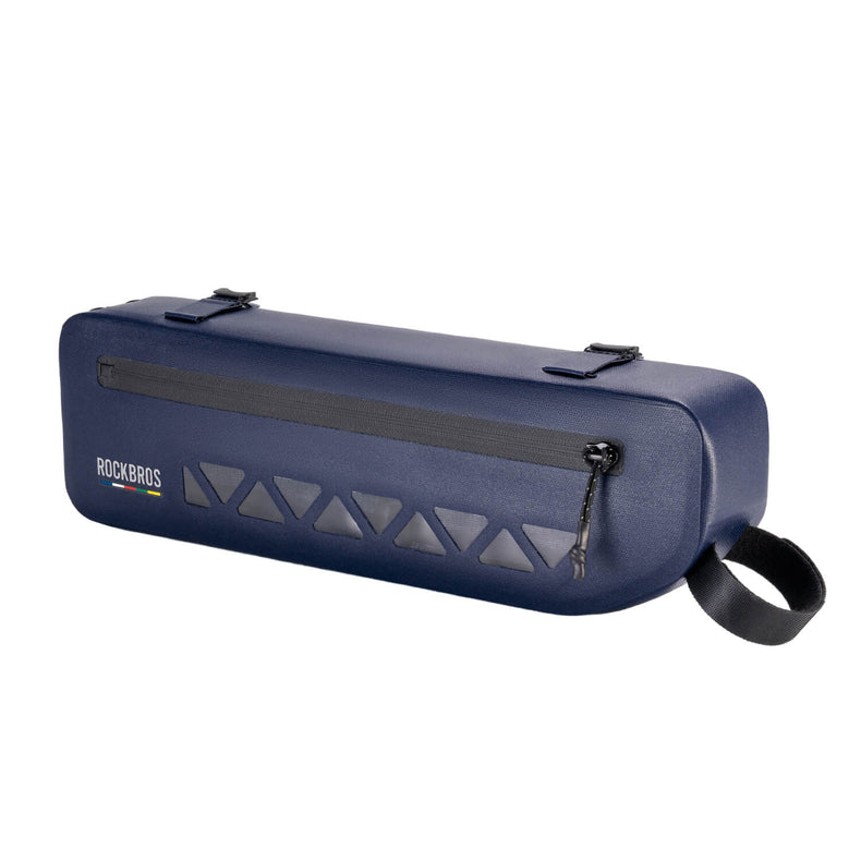 ROCKBROS waterproof bicycle frame bag for outdoor adventures