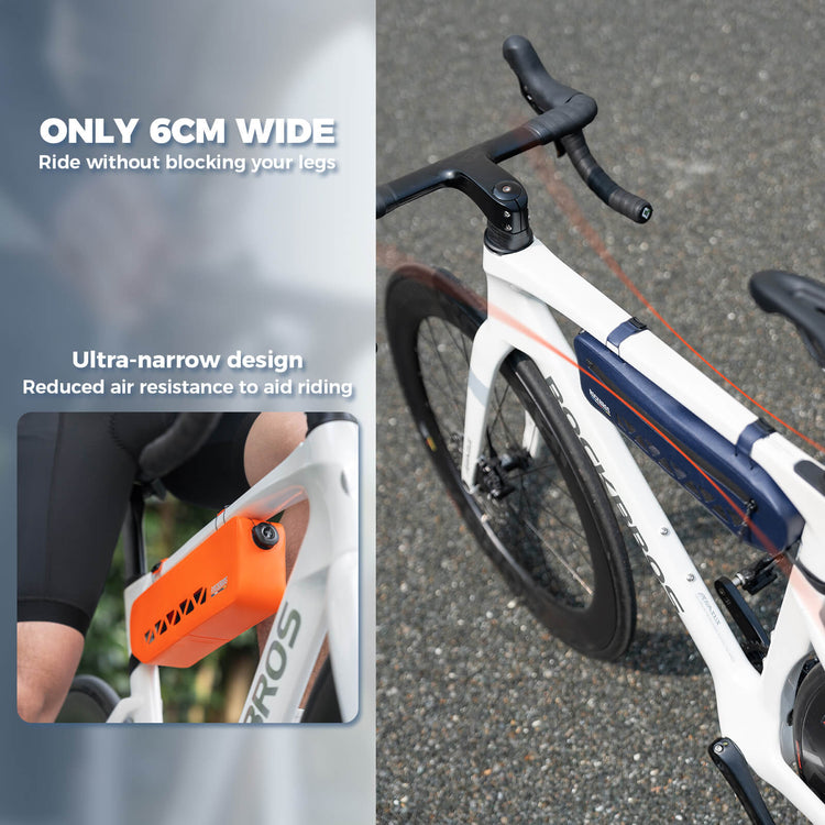 ROCKBROS waterproof bicycle frame bag for outdoor adventures