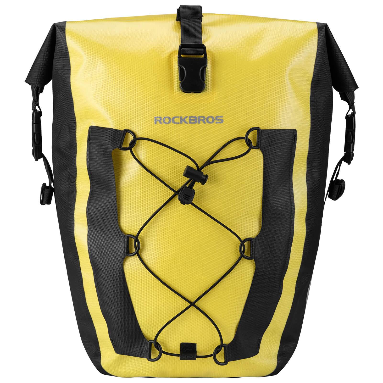 rockbros waterproof bike pannier 25l rear bag for commuting
#color_yellow single