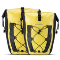 rockbros waterproof bike pannier 25l rear bag for commuting
#color_yellow double