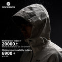 ROCKBROS waterproof unisex cycling jacket for all-weather bike riding