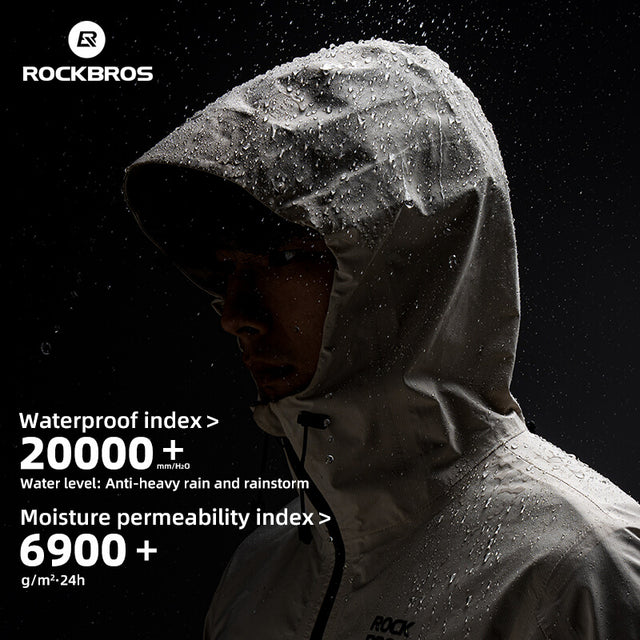 ROCKBROS Performance Waterproof Unisex Cycling Jacket