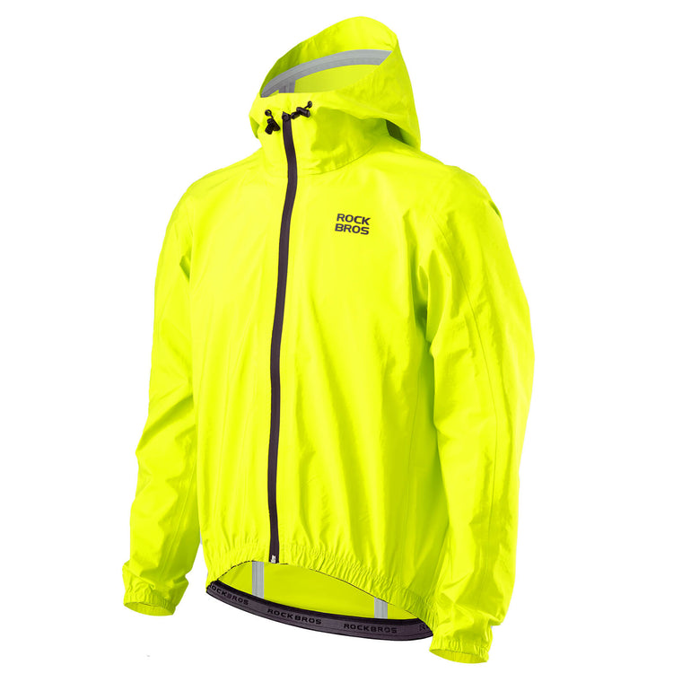 ROCKBROS waterproof unisex cycling jacket for all-weather bike riding