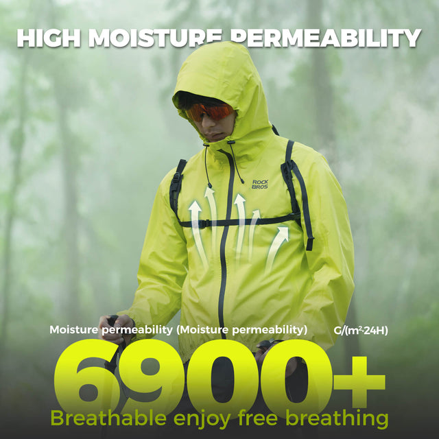 ROCKBROS Performance Waterproof Unisex Cycling Jacket