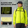 ROCKBROS waterproof unisex cycling jacket for all-weather bike riding