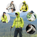 ROCKBROS waterproof unisex cycling jacket for all-weather bike riding