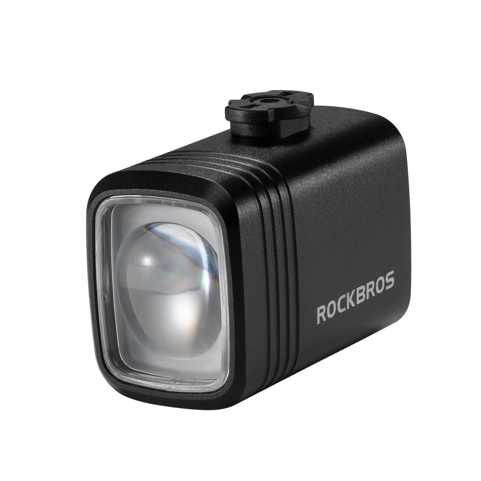 rockbros hanging front bicycle light M6 with high-capacity battery.
#color_black