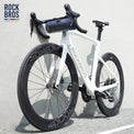 ROCKBROS waterproof handlebar barrel bag for commuting and adventure cycling