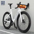 ROCKBROS waterproof handlebar barrel bag for commuting and adventure cycling
