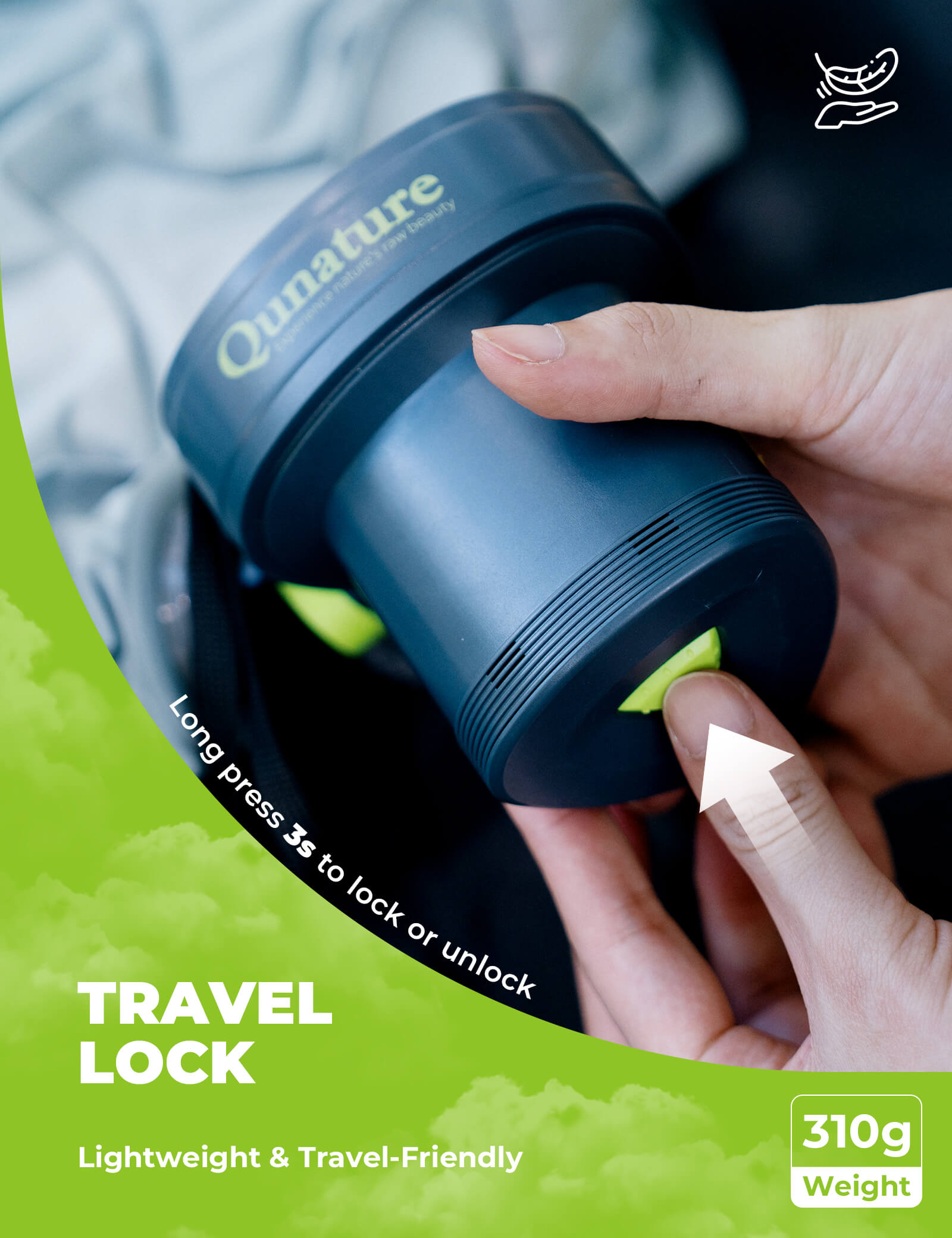 rockbros cordless dual battery electric air pump for outdoor camping and emergency use.