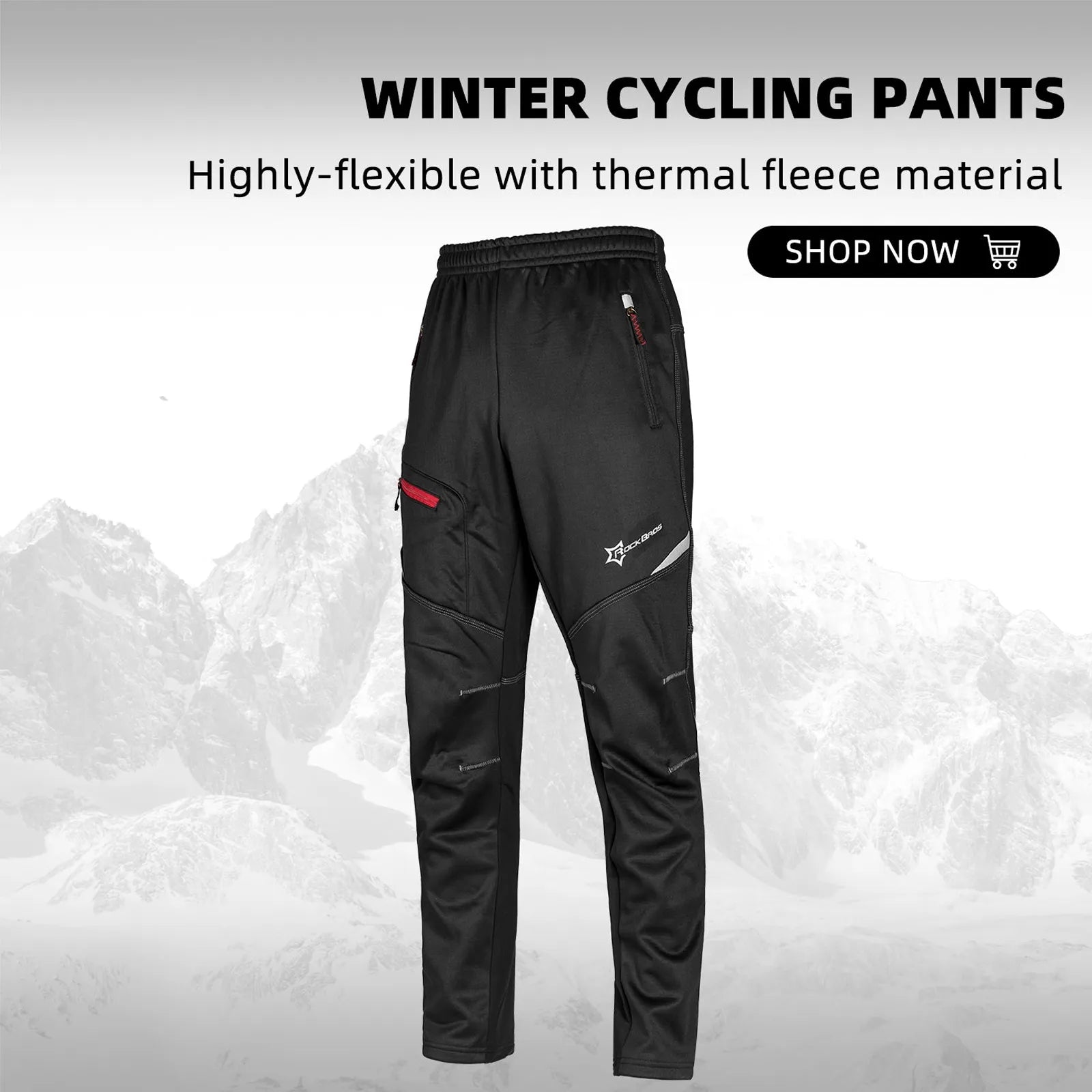 ROCKBROS Winter Riding Essentials for Cold Weather Cycling