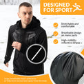 ROCKBROS wind resistant cycling jacket for outdoor cycling
