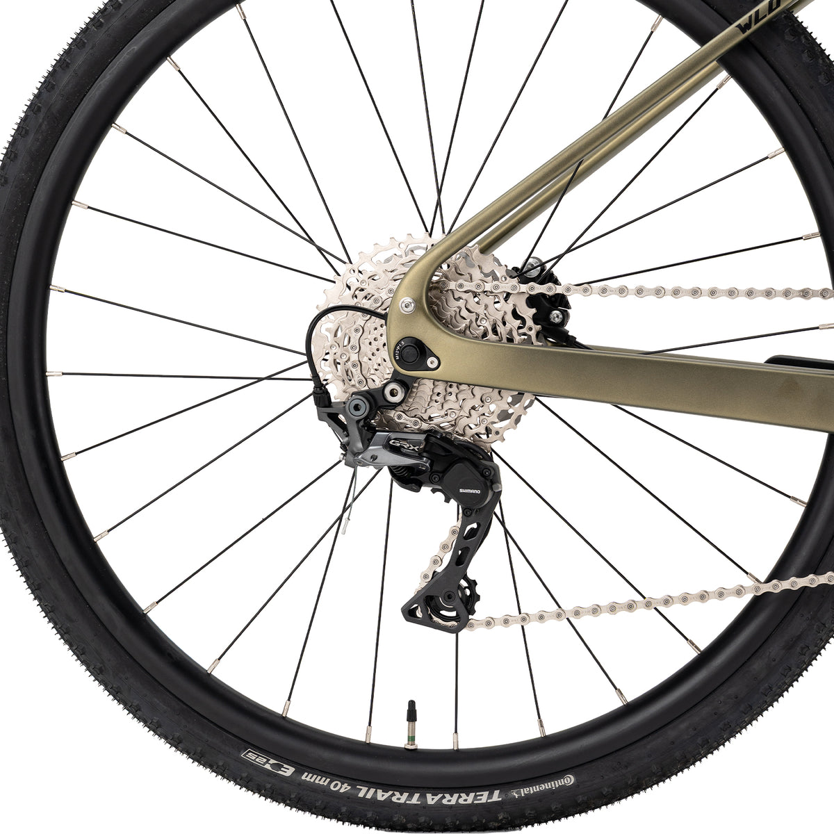 RockBros WLD Terra Carbon gravel bike.
#colour_green