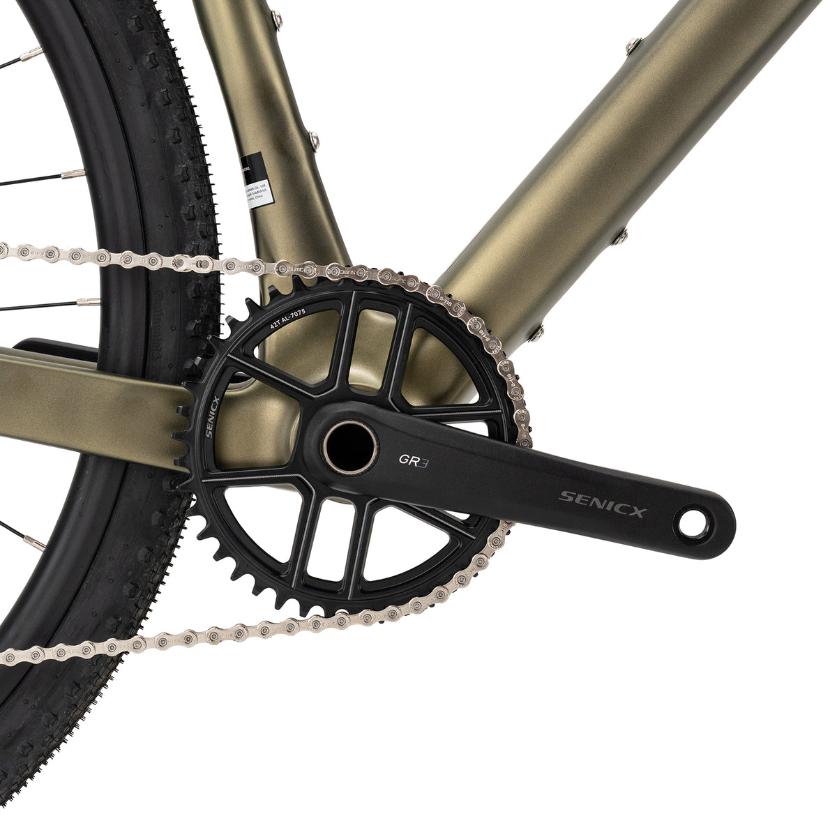 RockBros WLD Terra Carbon gravel bike.
#colour_green