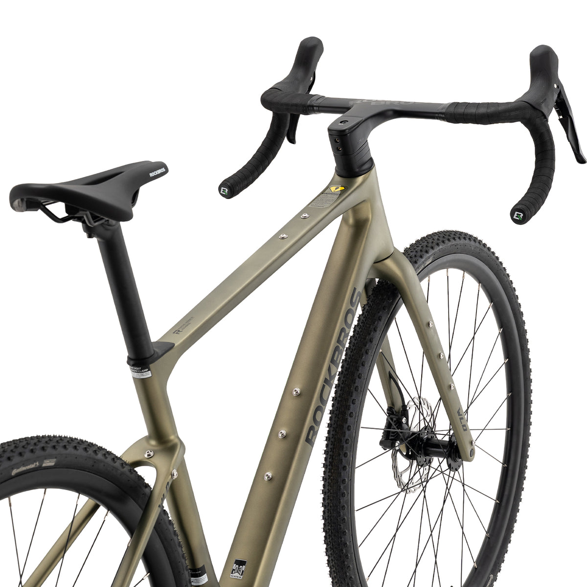 RockBros WLD Terra Carbon gravel bike.
#colour_green