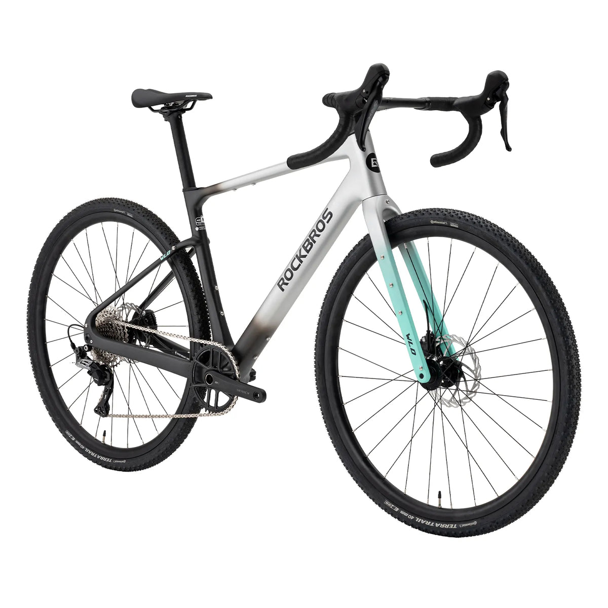 RockBros WLD Terra Carbon gravel bike.
#colour_light green