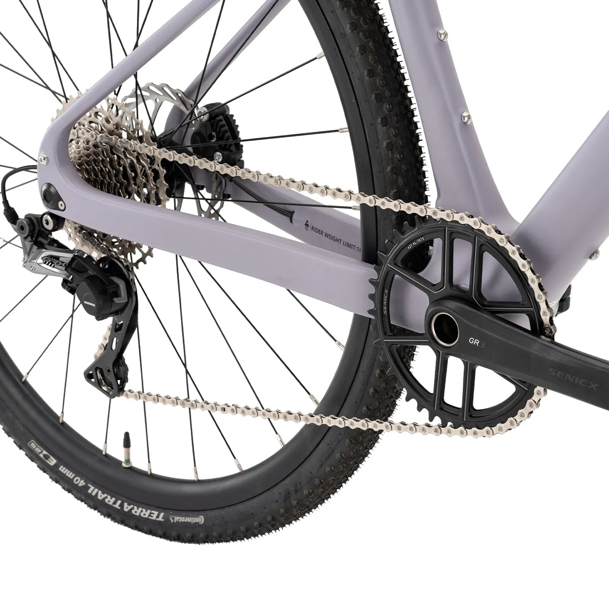 RockBros WLD Terra Carbon gravel bike.
#colour_purple