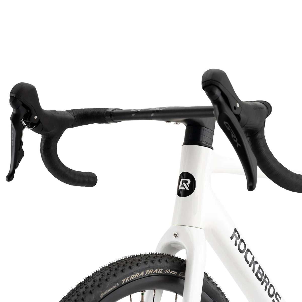 RockBros WLD Terra Carbon gravel bike.
#colour_white