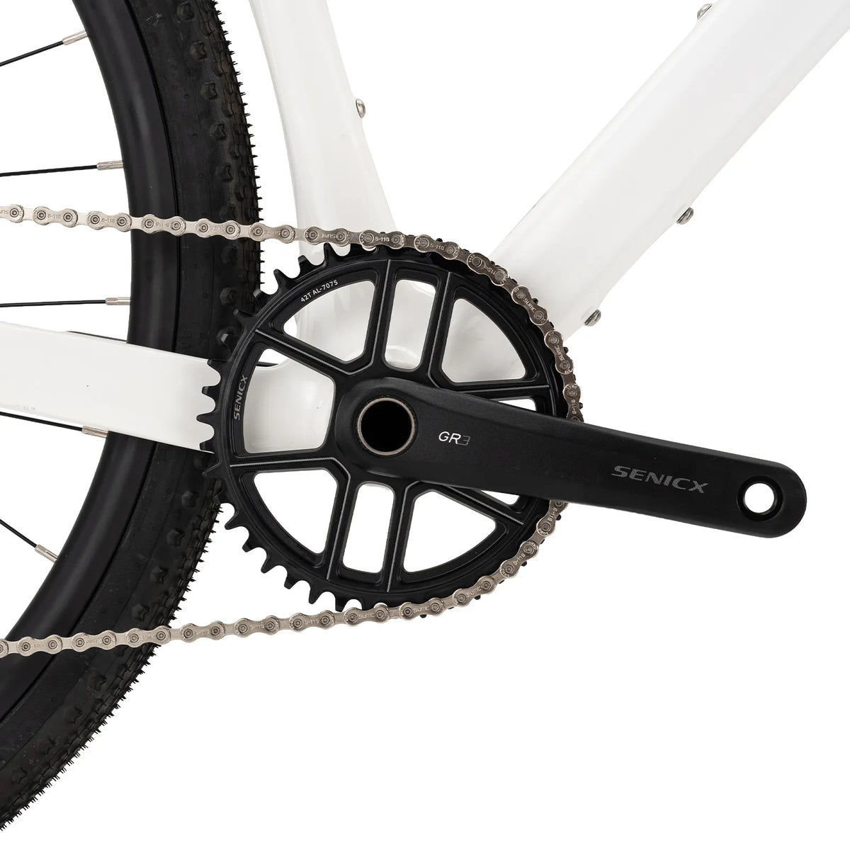 RockBros WLD Terra Carbon gravel bike.
#colour_white