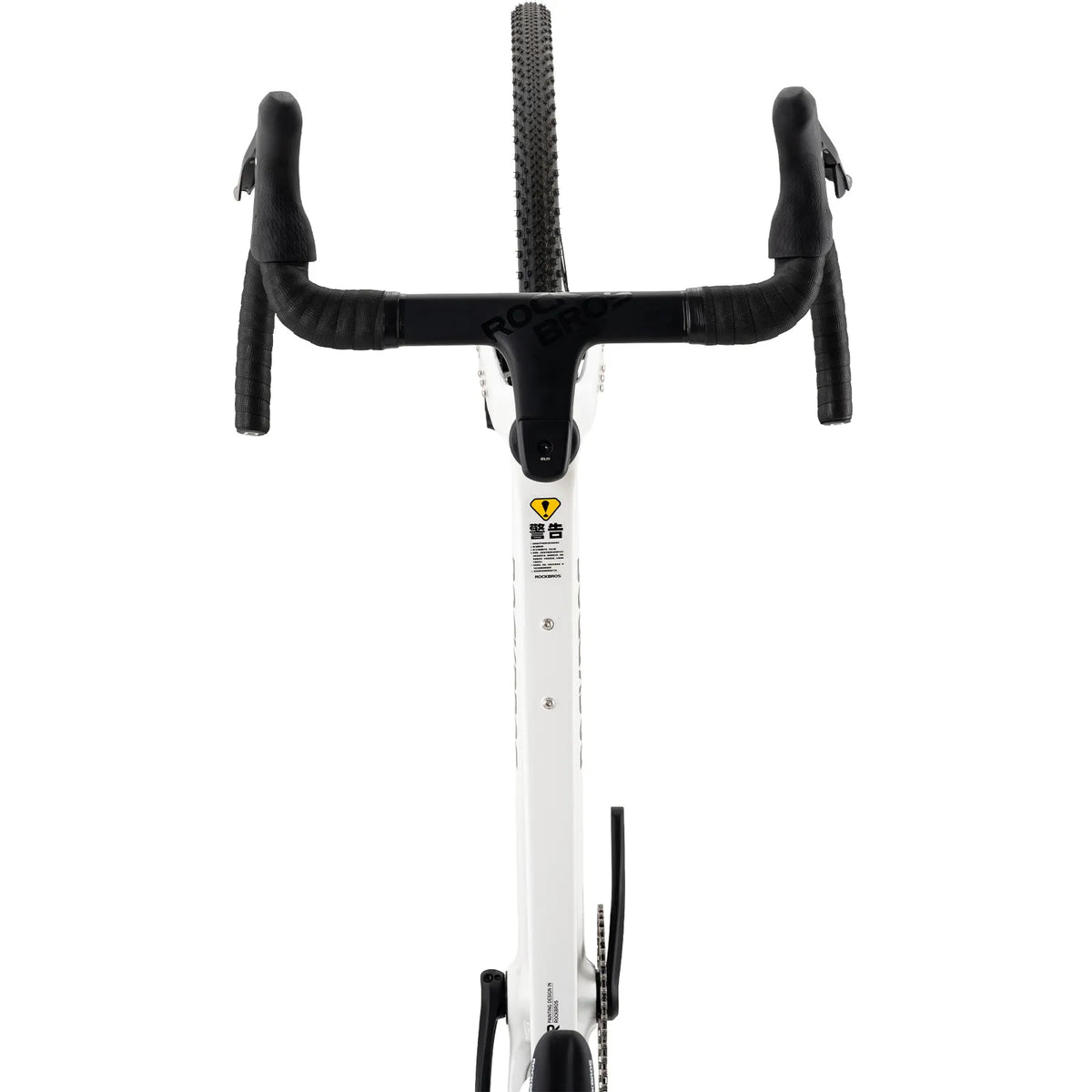 RockBros WLD Terra Carbon gravel bike.
#colour_white