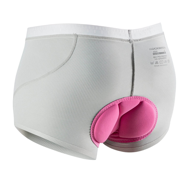 rockbros all year comfort womens cycling underwear boxer shorts for riding