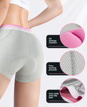 rockbros all year comfort womens cycling underwear boxer shorts for riding