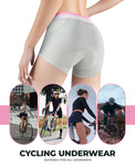 rockbros all year comfort womens cycling underwear boxer shorts for riding