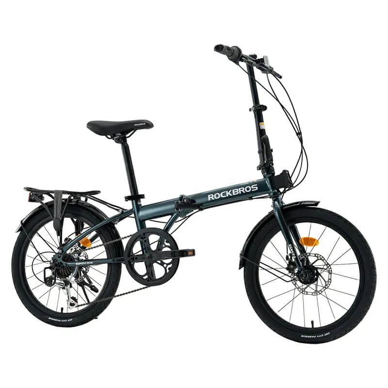 rockbros 20 inch 7 speed folding bike for urban commuting.
#color_blue