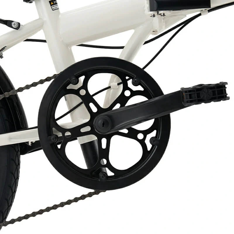 rockbros 20 inch 7 speed folding bike for urban commuting.
#color_white