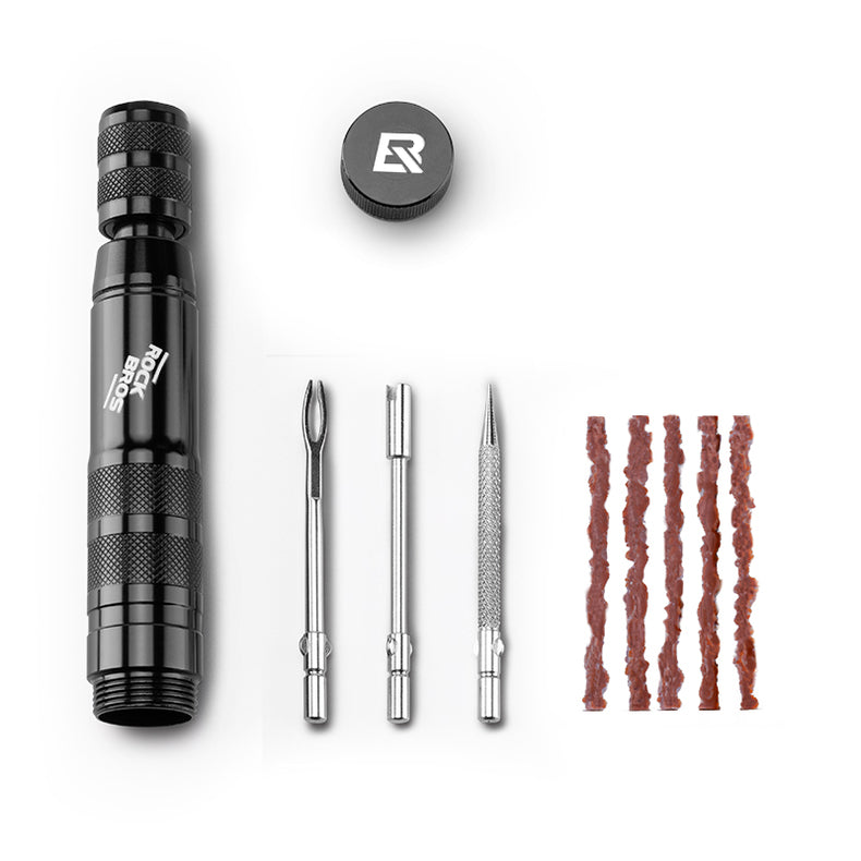 ROCKBROS Portable Bicycle Bike Tire Repair Patch Tool Aluminum Alloy Compact