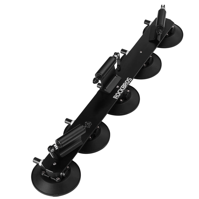 Suction Cup  Bike Rack for 2 Bikes– Quick Mount for Car Roof Transport